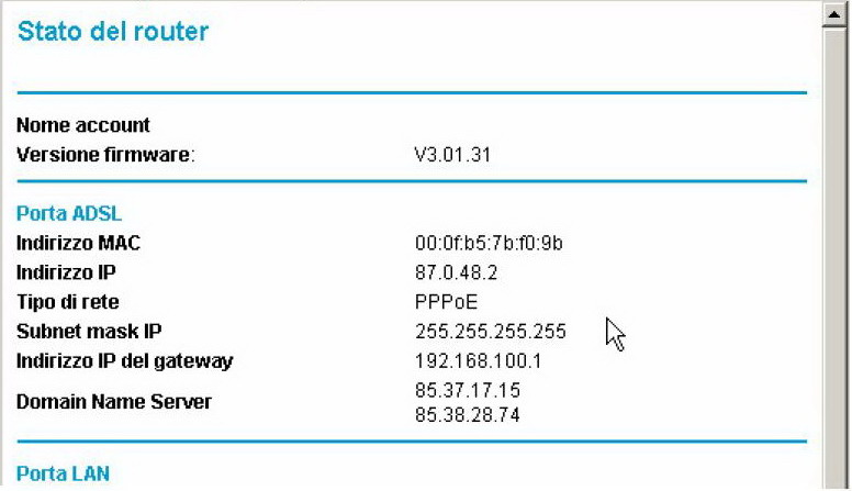 NETGEAR DG834 manuale configurazione adsl